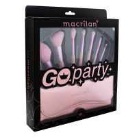 Macrilan Kit 7 Pincéis ED007 - Go Party