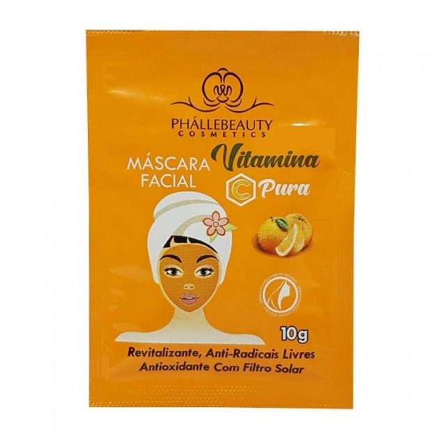 PhalleBeauty Sachê Máscara Vitamina C Pura 10g