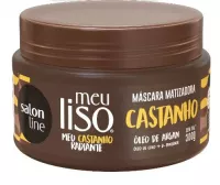 Salon Line Máscara Matizadora Castanho 300g